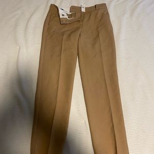 Talbots women tan Hampshire ankle pants